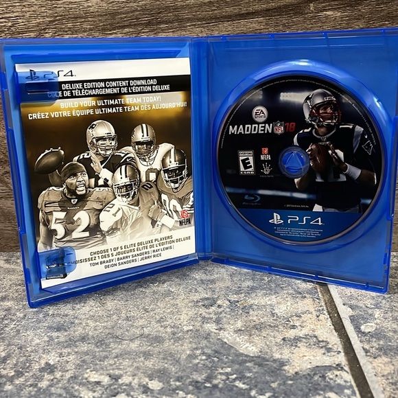 5 for $40 - Madden NFL 18 Deluxe Edition for PS4 - Picture 2 of 4